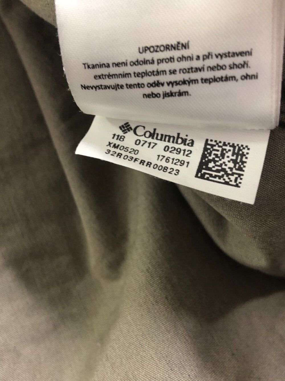 Columbia Bear Creek Mens Jacket XL Gray Lightweight Zip Snap Utility Pockets - Picture 9 of 13